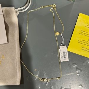 Brand new Kendra Scott love necklace